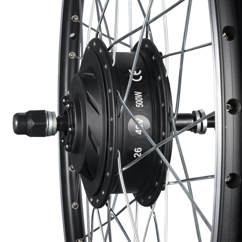 KUNRAY 36V 48V 500W Electric Bike Conversion Kit Rear Front Drive Wheel hub Motor 24in 26in 28in for Ebike Motor Kit