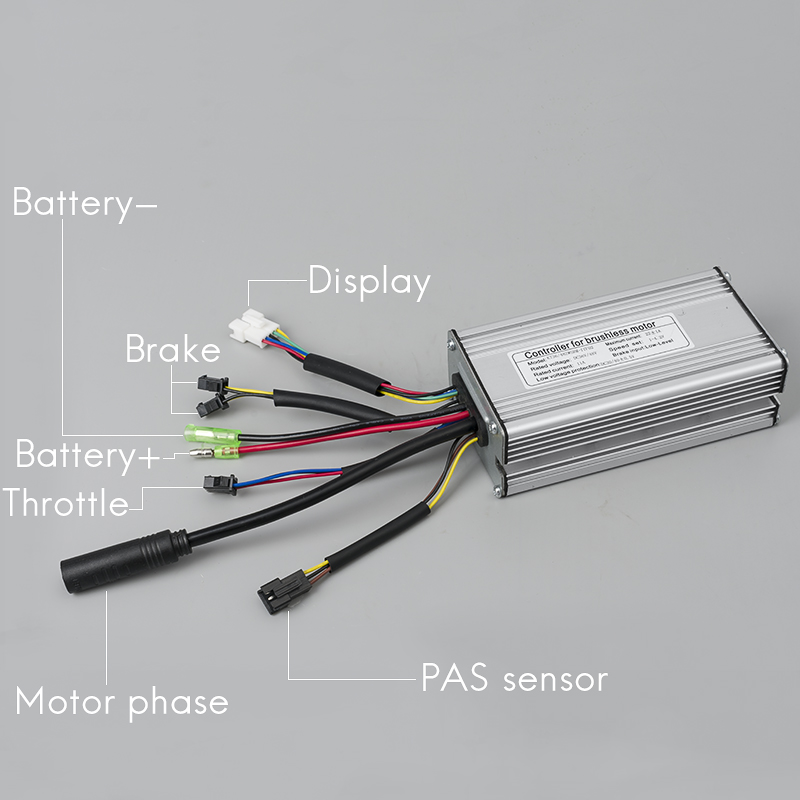 LIVIAE 36V-48V 350W Motor Brushless Controller LCD Display Panel Thumb Throttle Electric