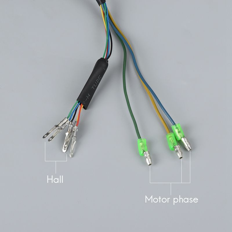 KUNRAY 12inch Scooter Motor Wheel 24V 36V 48V 350W  Brushless Motor with LCD Display for Electric Bike Scooter Motor Kit