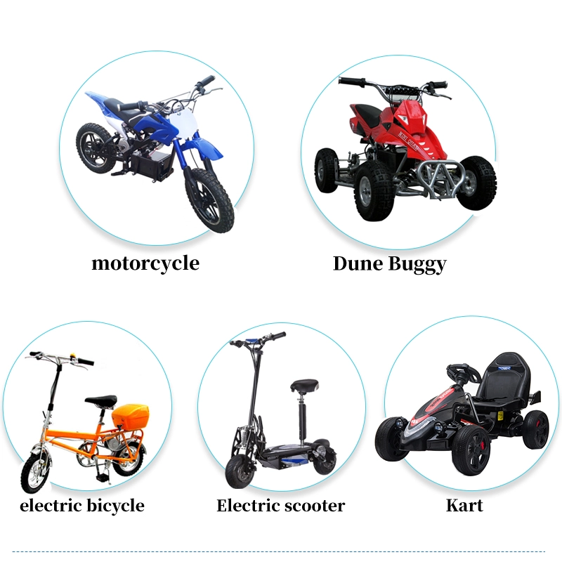 KIMISS Electric Bike Motor Kit, 12V 250W Electric Bike Motor Kit 2750RPM High Speed Electric Gear Motor with Controller for Motorcycle
