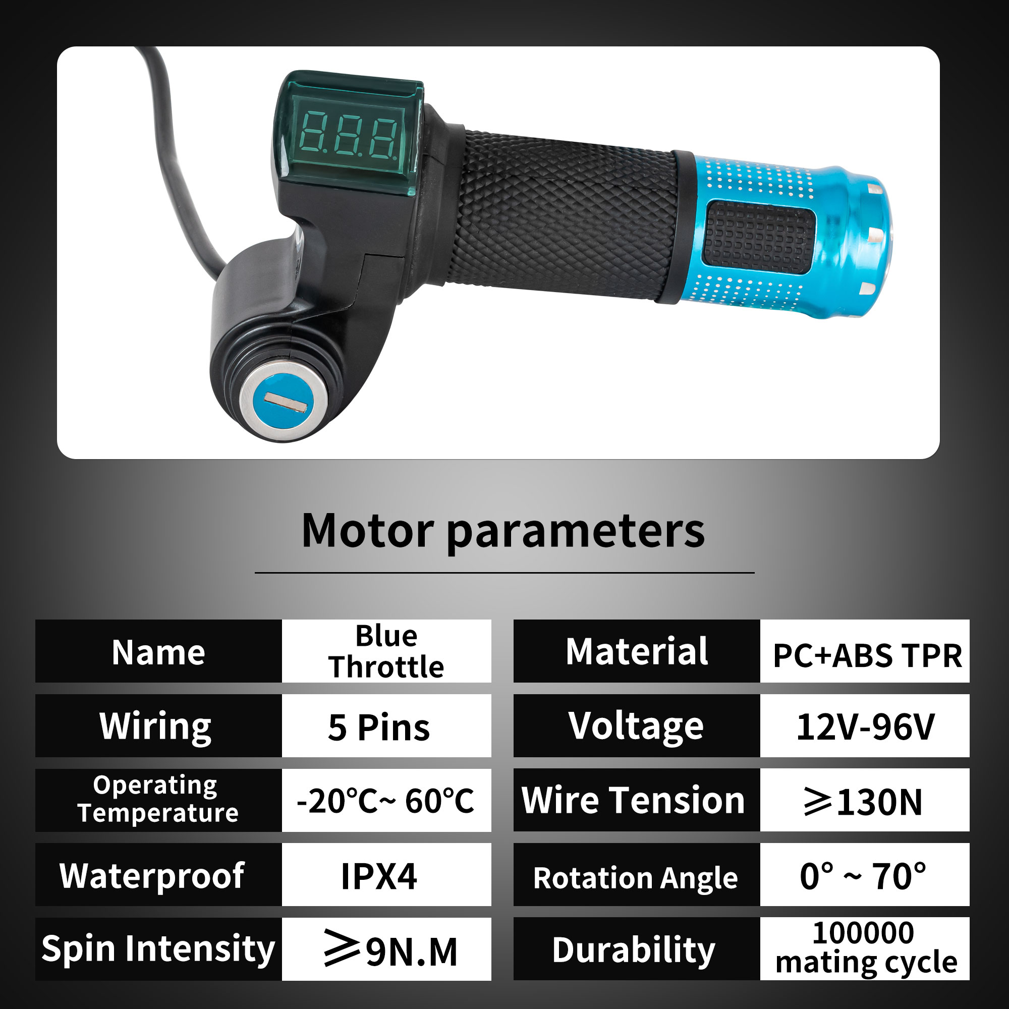 Kit Essieux Arrière Pour Go-kart électrique - Moteur Brushless 72V 3000W, Modèle MY1020, Couleur Argent