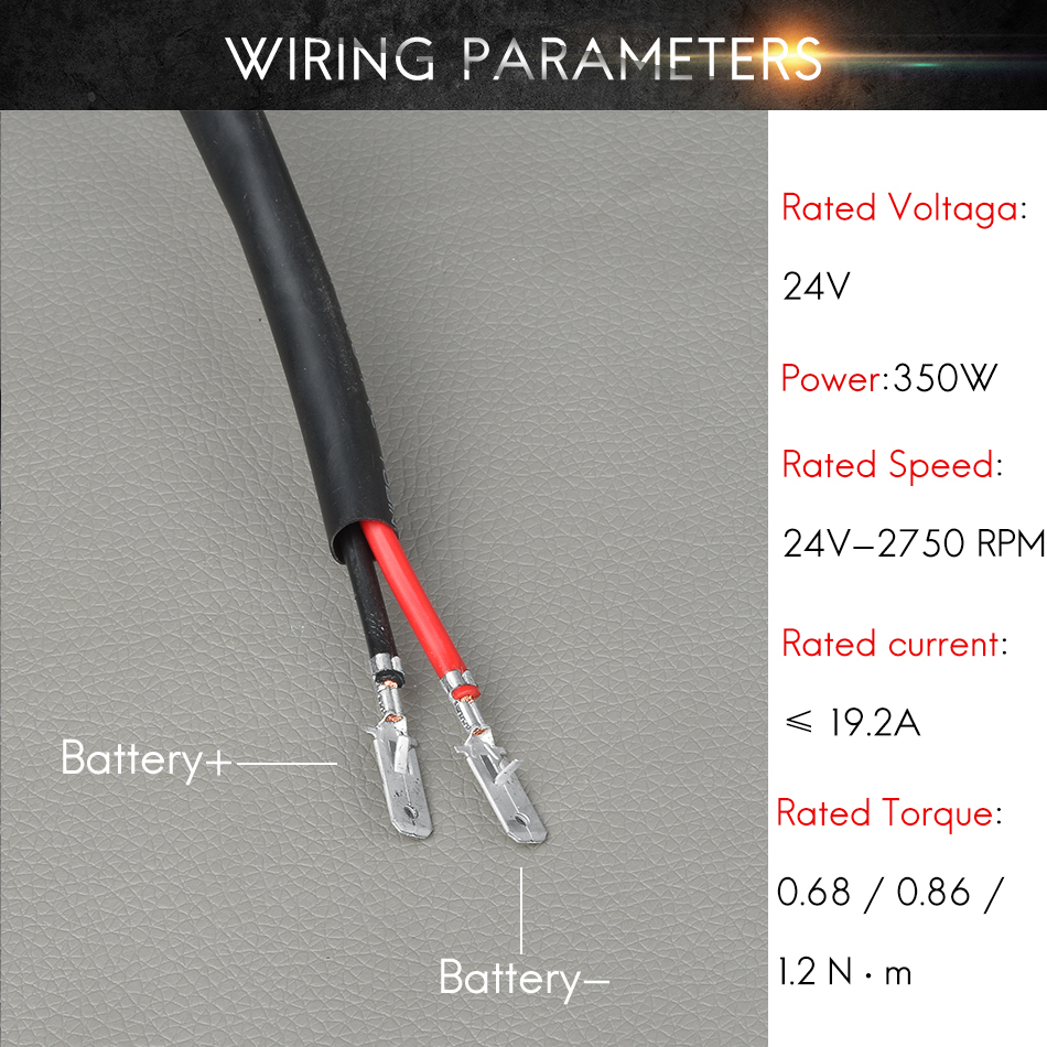 350W MY1016 Brushed Motor 24V/36V Electric Bicycle Scooter Conversion Kit with YK31C Brushed Controller DC Brush Motor E Bike Mini Motorcycle Electric Scooter Go-Karting Simple Kit