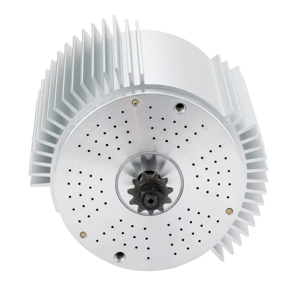 72V 3000W Electric Brushless Motor for Electric Bike Motorcycle E-Scooter Conversion Parts 2000W High Speed Motor with Heat Sink