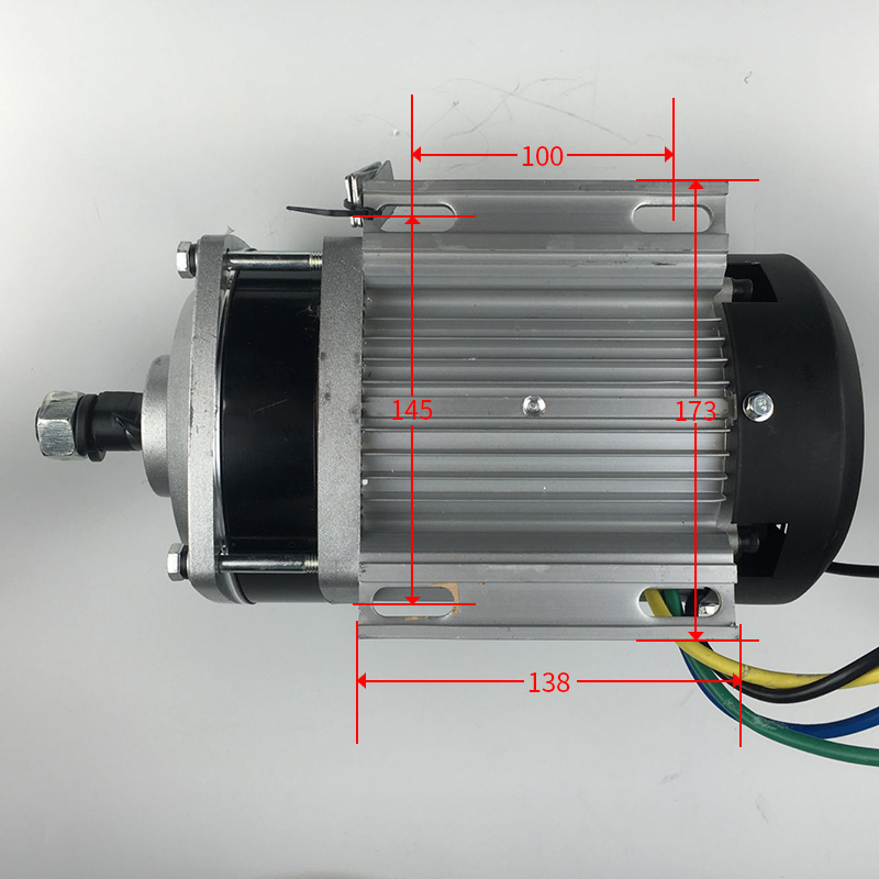 BM1412ZXF Brushless DC Motor 1000W 1200W 1500W 2200W Electric Ebike Patrs Scooter Bike Engine for Medium Heavy Tricycle
