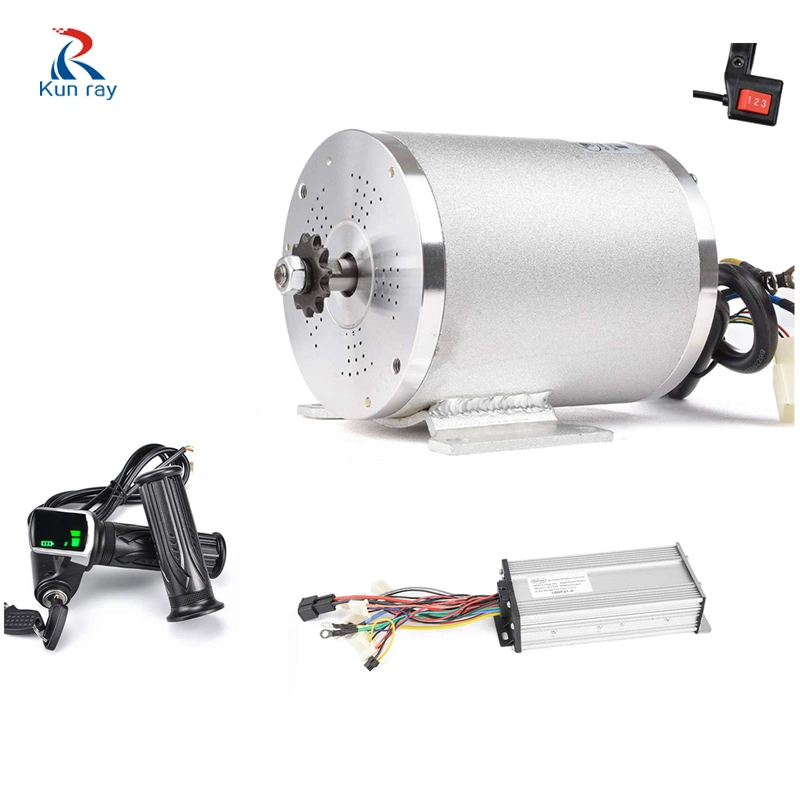MY1020 Kunray 48V 2000W Electric Scooter Brushless BLDC Motor 33A  Controller,LCD Throttle