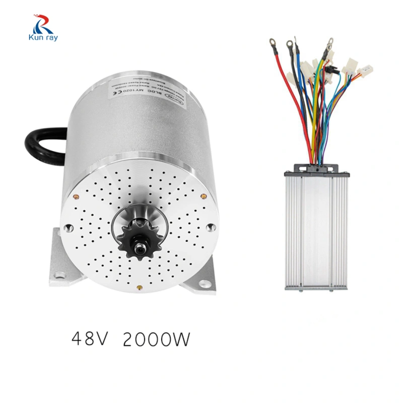 Kunray Brushless Motor Go Kart 72V 3000W 50A Controller Kits Brushless ...