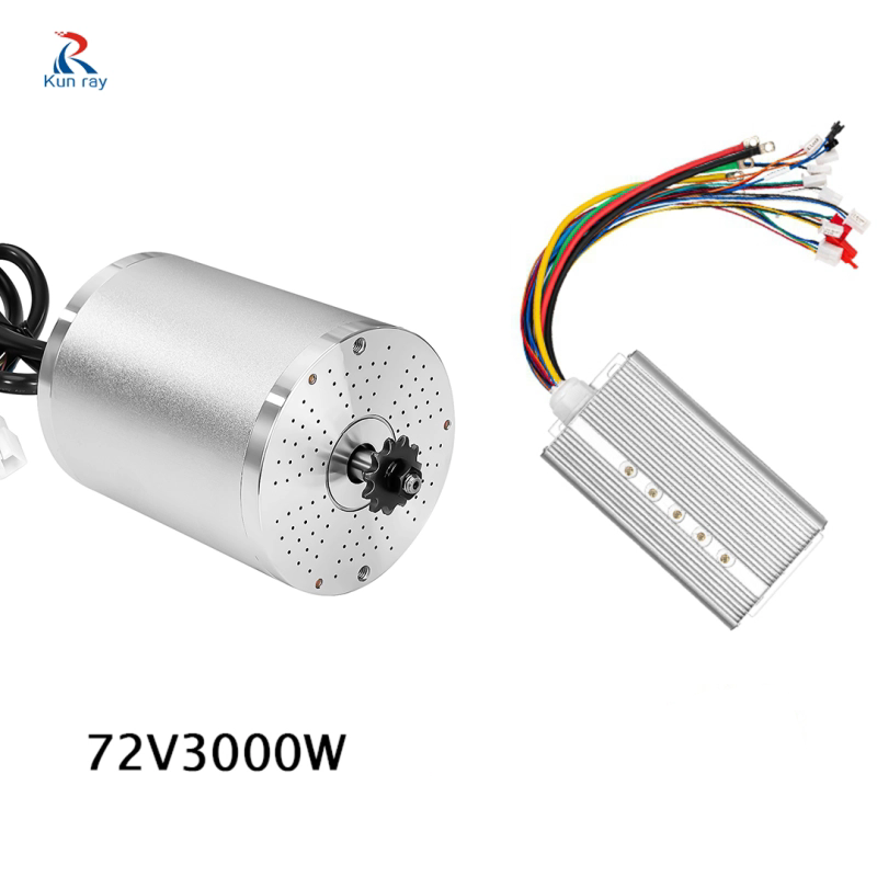 Kunray MY1020 72V 3000W ebike Brushless Motor for Razor