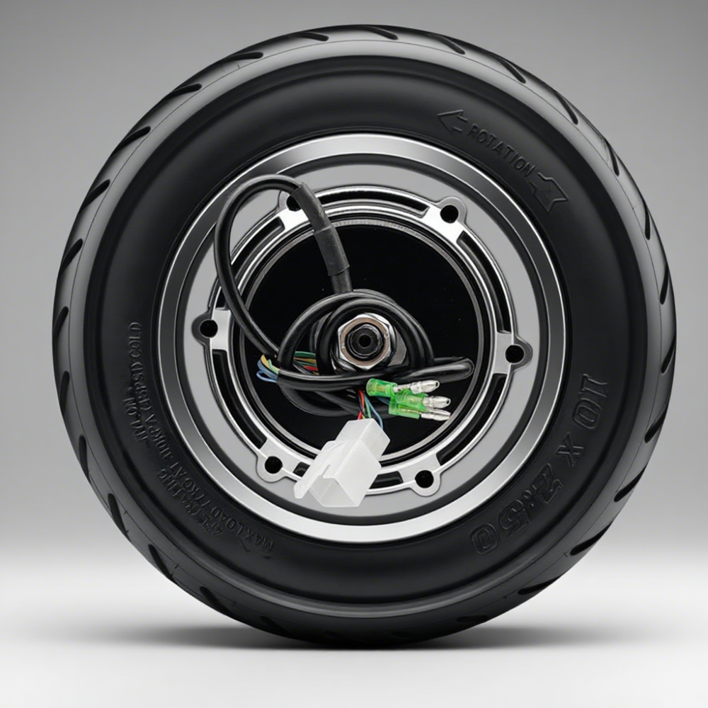 36V48V 500W Electric Scooter Hub Motor 10inch Brushless Drum Brake Hub Motor E Bike Motor 350W Split Skateboard Motor Rear Wheel