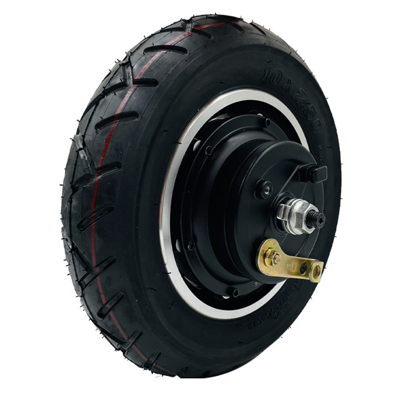 36V48V 500W Electric Scooter Hub Motor 10inch Brushless Drum Brake Hub Motor E Bike Motor 350W Split Skateboard Motor Rear Wheel