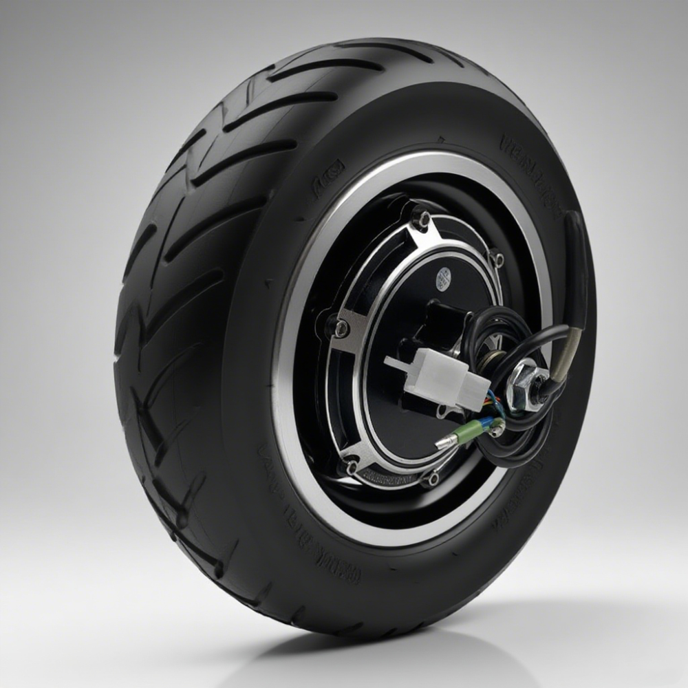10 Inch Motor Electric Scooter 36V 48V 350W Engine Wheel For Electric Scooter Rear Driving Wheel Tire Motor Repair Disc Brake