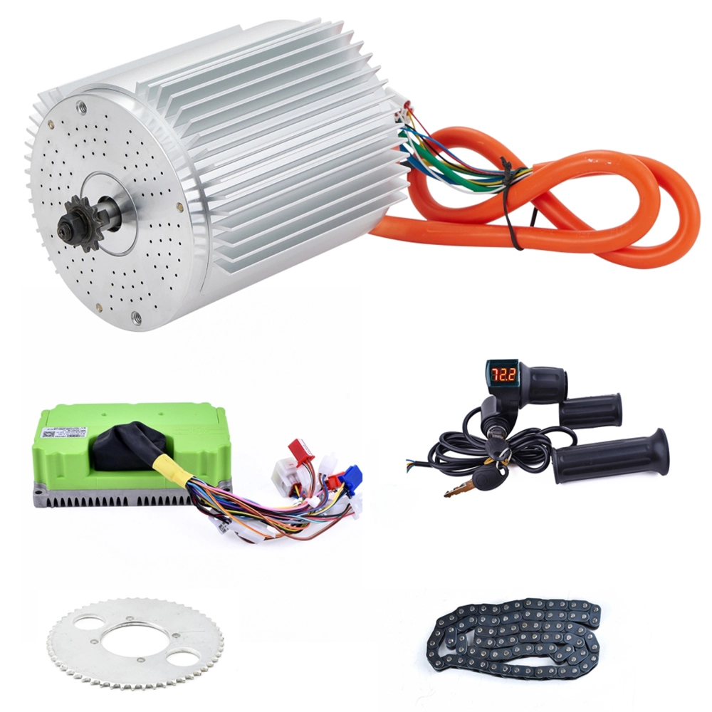 KUNRAY Electric Brushless Motor 48V 72V 3000W 2000W High Speed