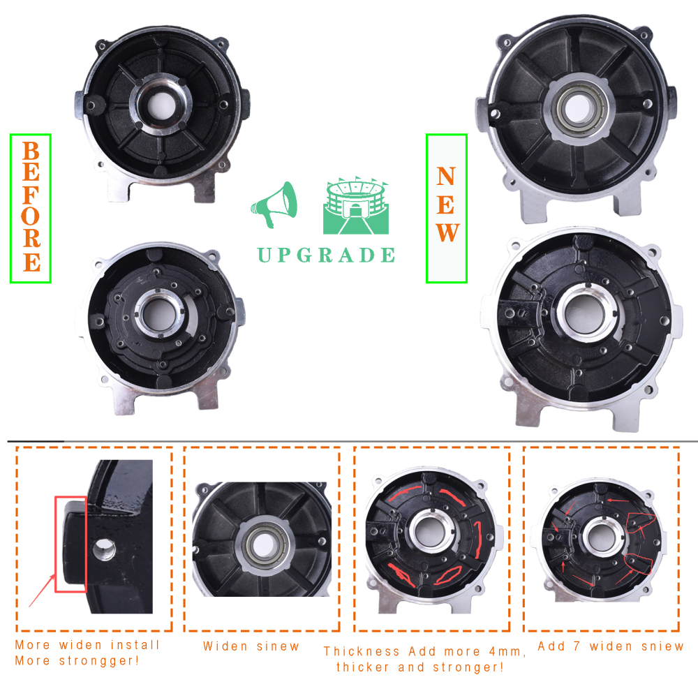 Kunray KR5V V2 72V 5000W New Upgrade Electric Brushless Motor Kit For Electric Motorcycle Razor  Dirt Bike With 100A Fardriver Controller Bluetooth Built-in Half Handlebar LED Voltage Display Throttle #35 Chain Set