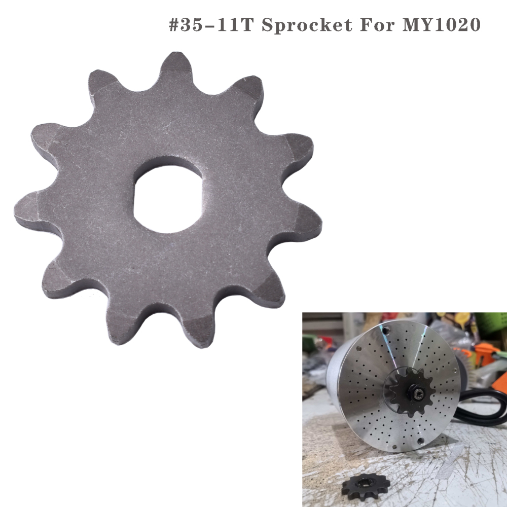 #35 11Teeth Sprocket For MY1020 Motor, #35-11T Front Sprocket Fit For Kunray MY1020 Brushless Motor 8/10MM axle shaft
