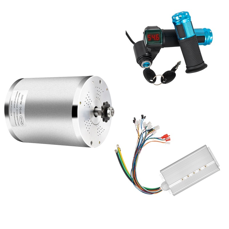 KUNRAY MY1020 48V 60V 72V 3000W 2000W 1000W Brushless Motor High Speed DC Motor for Electric Bike Scooter Go-Karts DIY