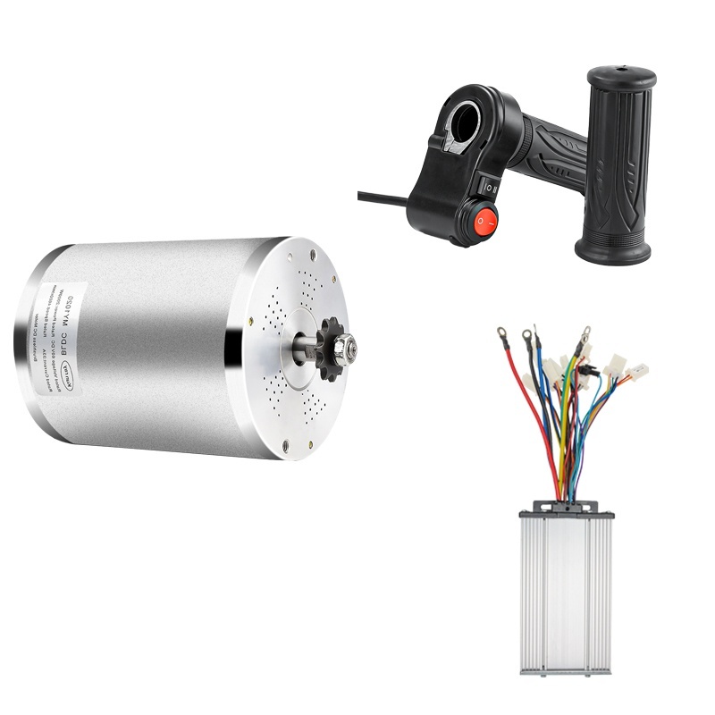 KUNRAY MY1020 48V 60V 72V 3000W 2000W 1000W Brushless Motor High Speed DC Motor for Electric Bike Scooter Go-Karts DIY