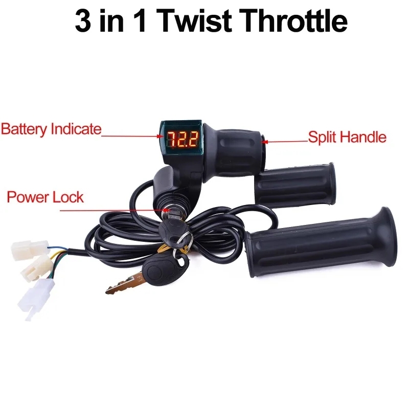 KUNRAY Electric Brushless Motor 48V 72V 3000W 2000W High Speed Motor for Electric Bike E-Scooter E-Motorcycle E-go Karts Motor Kit