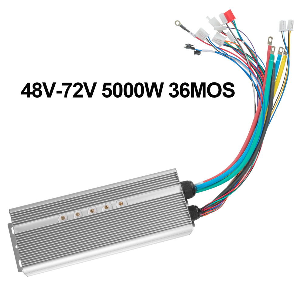 Kunray KRBC-36MOS Ebike Brushless Controller 80A 100A 150A 3000W-9000 120Degree Phase For Electric Scooter Motorcycle