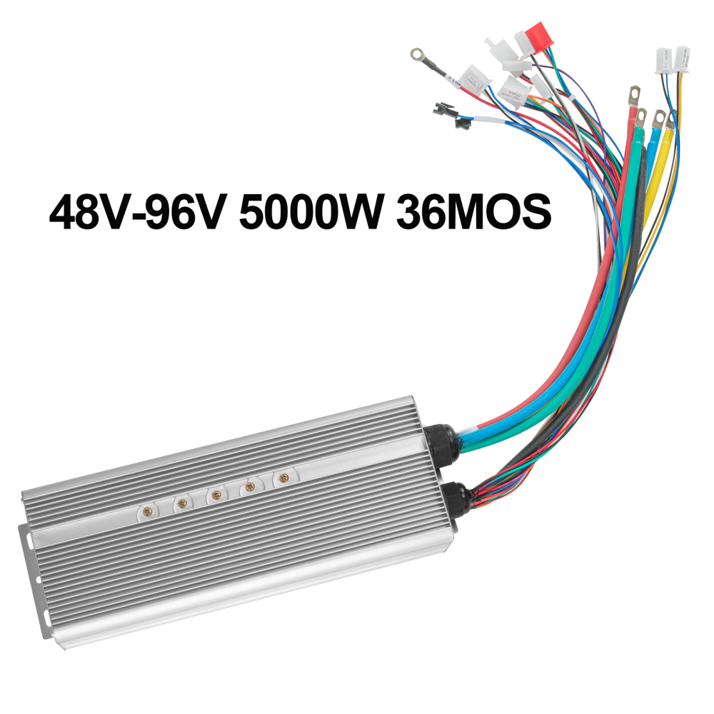 Kunray KRBC-36MOS Ebike Brushless Controller 80A 100A 150A 3000W-9000 120Degree Phase For Electric Scooter Motorcycle
