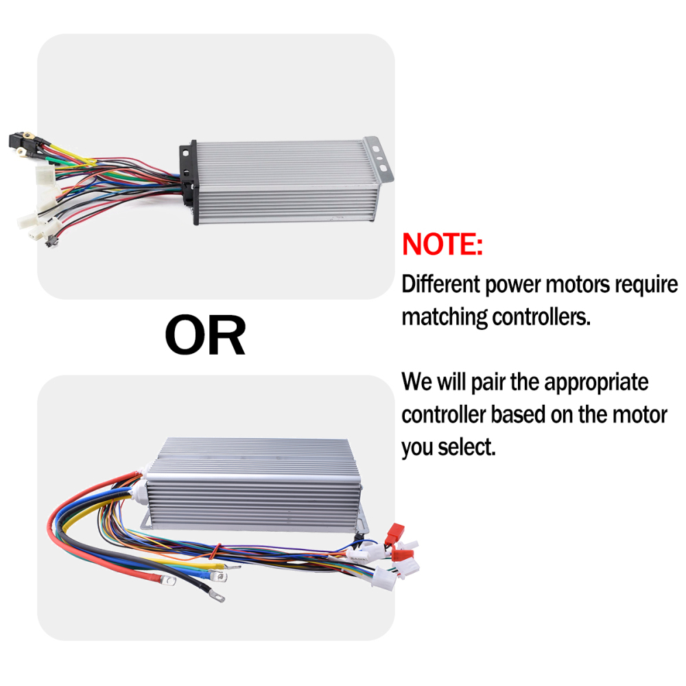 KUNRAY MY1020 48V 60V 72V 3000W 2000W 1000W Brushless Motor High Speed DC Motor for Electric Bike Scooter Go-Karts DIY