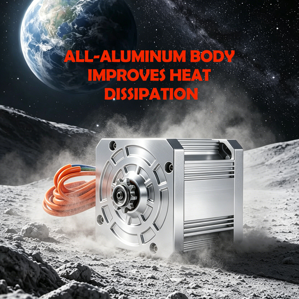 Kunray KR10 Electric BLDC Motor 72V 6500W For Tuttio, Kugoo，e-motorcycles, Dirt Bike,ATV,Go-Karts Brushless DC Motor Mid Motor