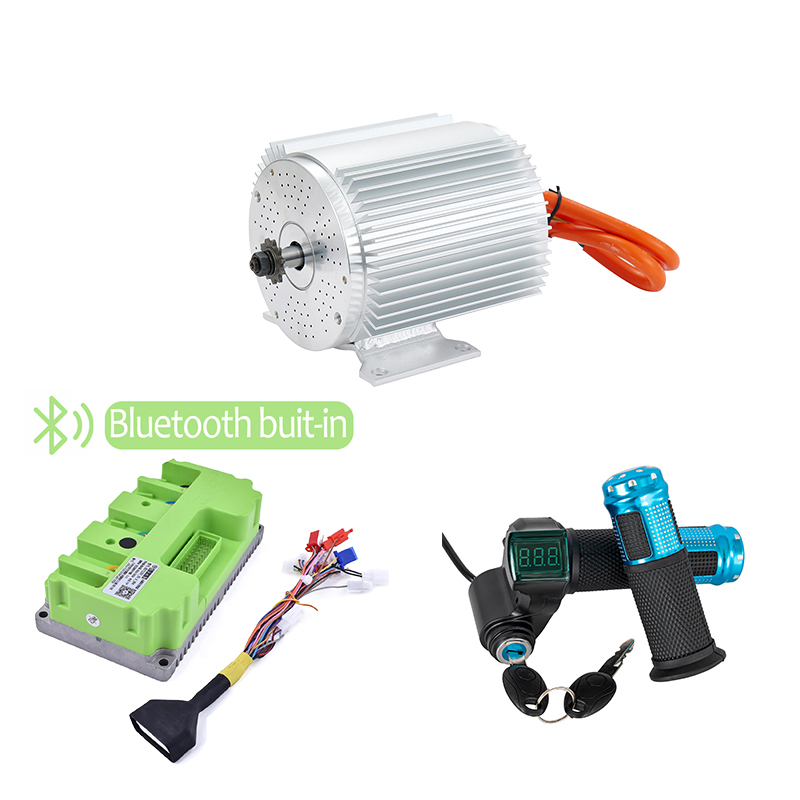 KUNRAY MY1020 48V 72V 3000W 2000W Brushless Motor with Temperature Sensor for Electeic Bike Scooter Go Karts Fardrive Controller