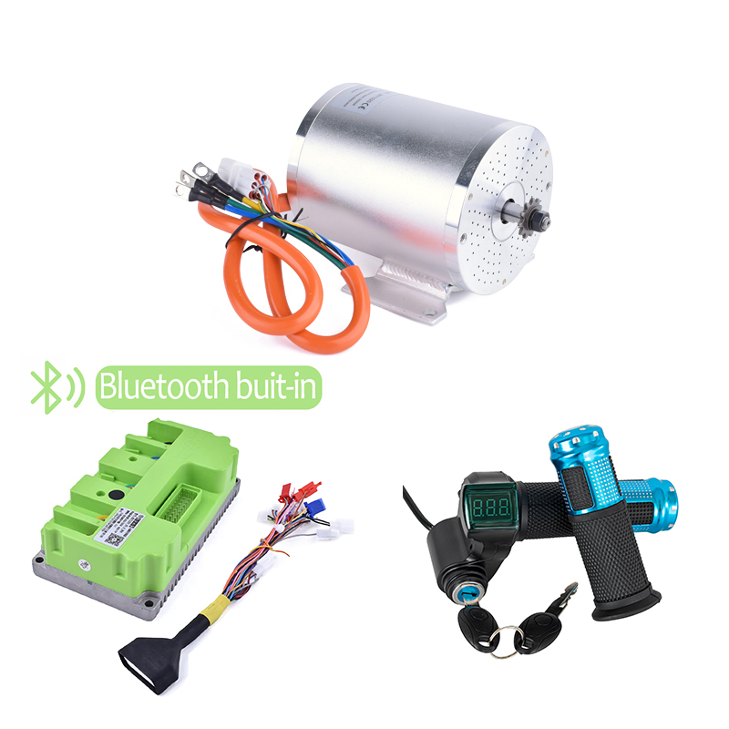 KUNRAY MY1020 48V 72V 3000W 2000W Brushless Motor with Temperature Sensor for Electeic Bike Scooter Go Karts Fardrive Controller