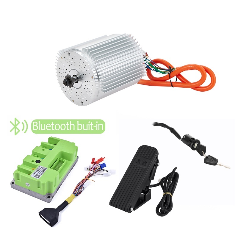KUNRAY MY1020 48V 72V 3000W 2000W Brushless Motor with Temperature Sensor for Electeic Bike Scooter Go Karts Fardrive Controller