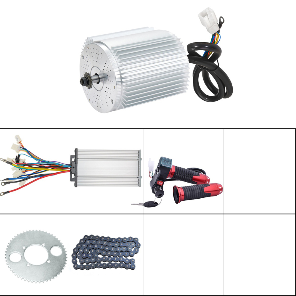 KUNRAY MY1020 High Speed Brushless Motor 36V 48V 1000W 1500W 1600W for Electric Scooter Go-Karts Motorcycle Motor Ebike Conversion Kit