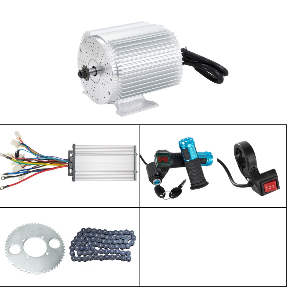 KUNRAY MY1020 High Speed Brushless Motor 36V 48V 1000W 1500W 1600W for Electric Scooter Go-Karts Motorcycle Motor Ebike Conversion Kit