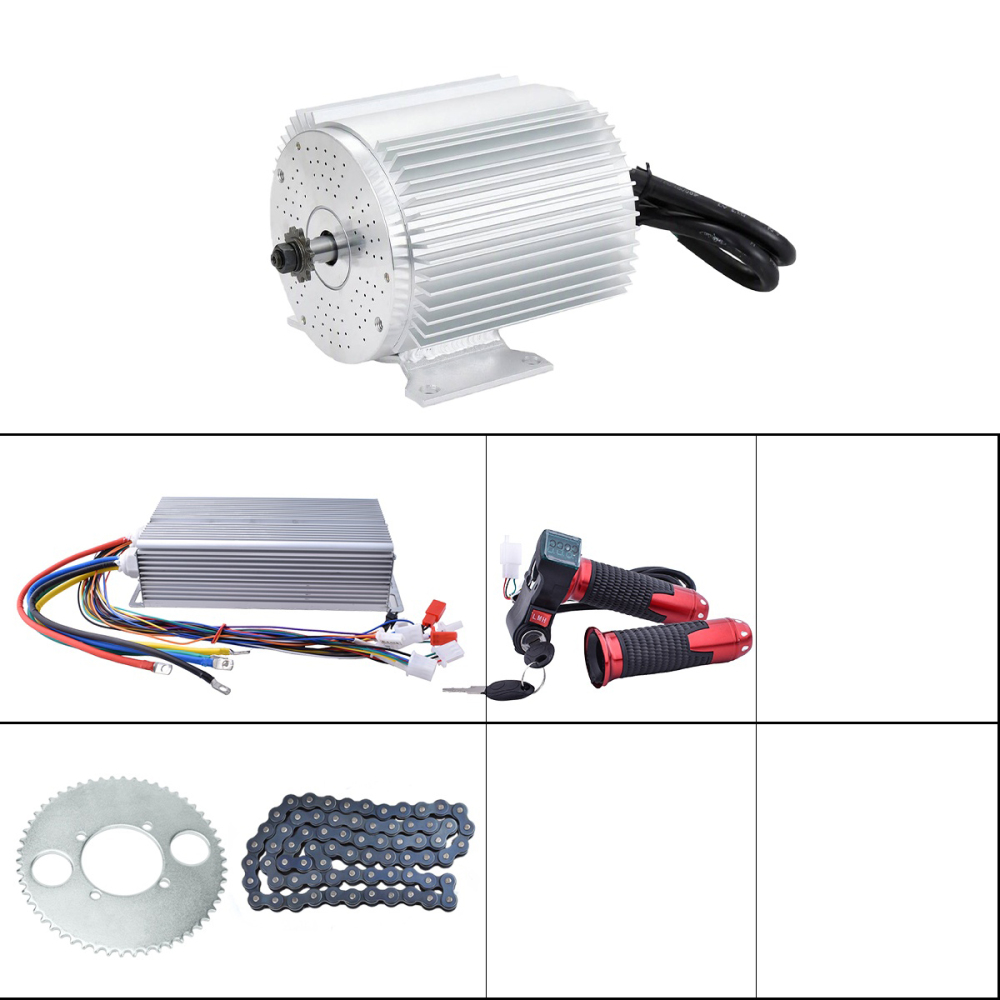 KUNRAY MY1020 High Speed Brushless Motor 36V 48V 1000W 1500W 1600W for Electric Scooter Go-Karts Motorcycle Motor Ebike Conversion Kit