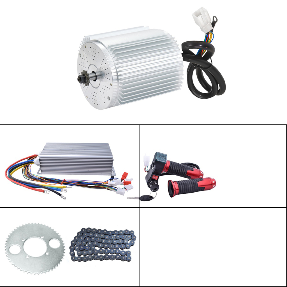 KUNRAY MY1020 High Speed Brushless Motor 36V 48V 1000W 1500W 1600W for Electric Scooter Go-Karts Motorcycle Motor Ebike Conversion Kit
