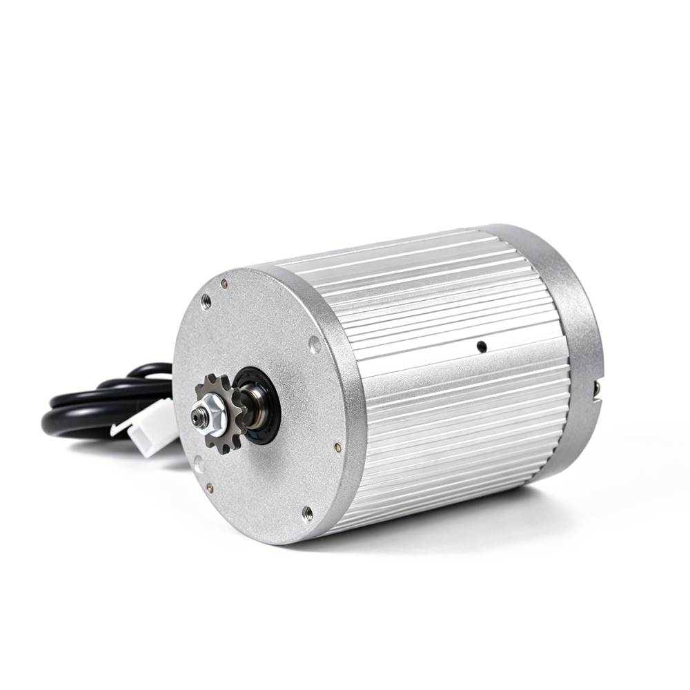Kunray MY1030 brushless motor upgrade for Razor MX650 MX500 SX500 RSF650 — 1000W-3000W, full aluminum, external Hall, 5 sprocket options. The essential performance upgrade for e-ride builds.