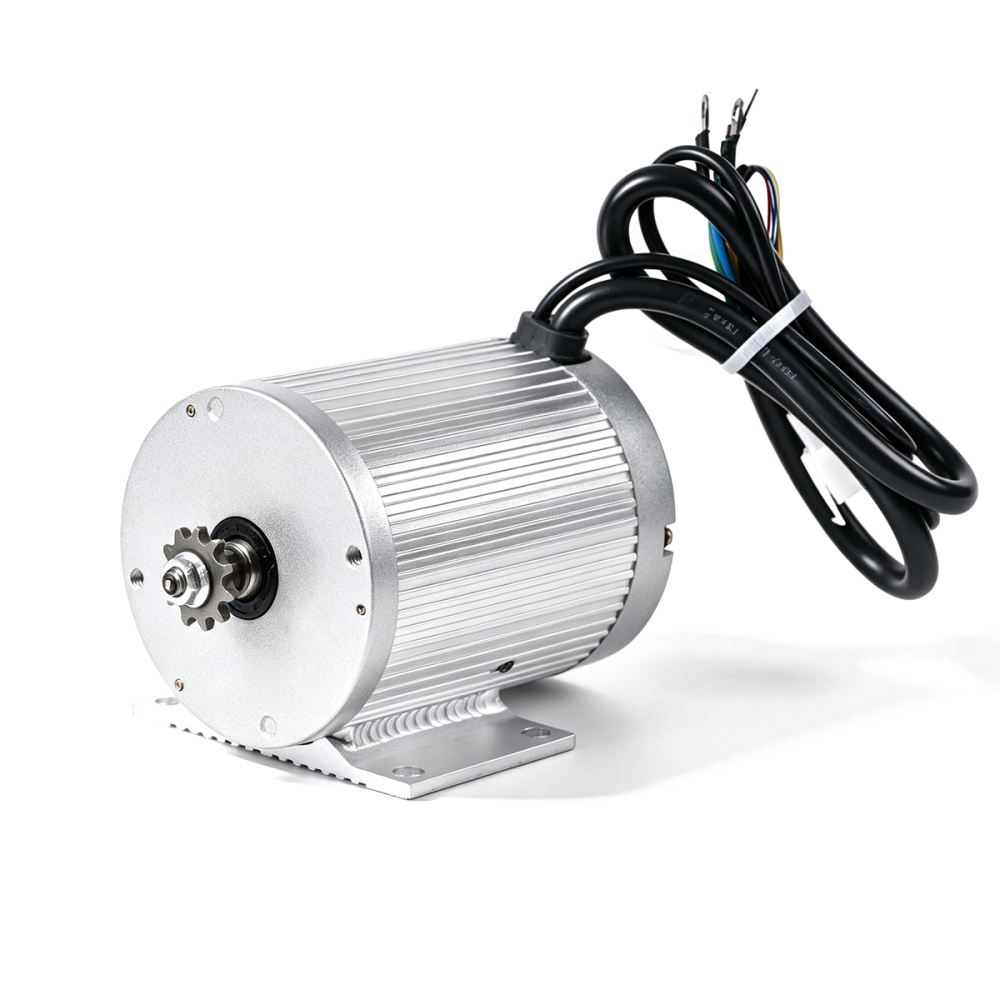 Kunray MY1030 brushless motor upgrade for Razor MX650 MX500 SX500 RSF650 — 1000W-3000W, full aluminum, external Hall, 5 sprocket options. The essential performance upgrade for e-ride builds.