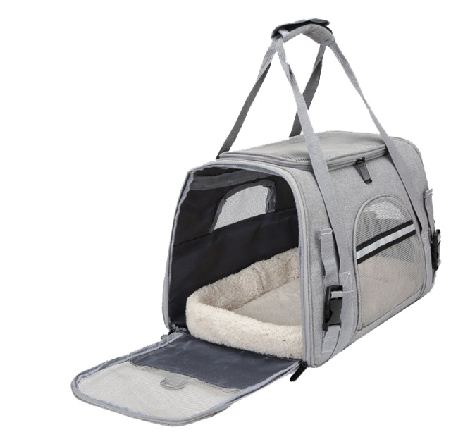 ITEM#50012  Pet Cages, Pet Carriers & Houses,Pet Carrier Airline Approved for Cat, Small Dogs, Kitten, Carriers for Small Medium Cats Under 15lb, Collapsible Soft Sided TSA Approved Cat Travel Carrier