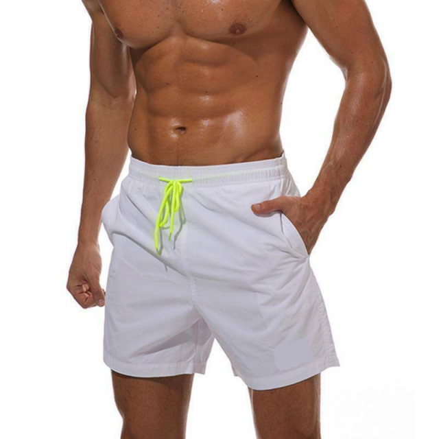 New Mens Summer Swimwear Sexy Boxer Short Beach Shorts Surf Wear Suit