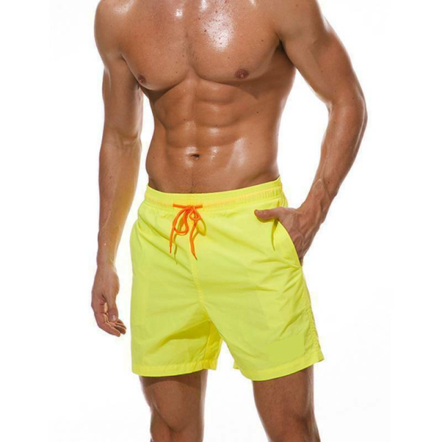 New Mens Summer Swimwear Sexy Boxer Short Beach Shorts Surf Wear Suit