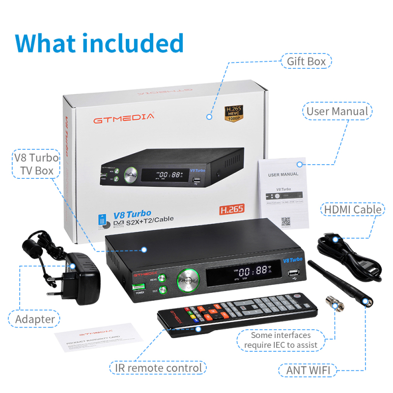 Smart TV BOX V8 Turbo