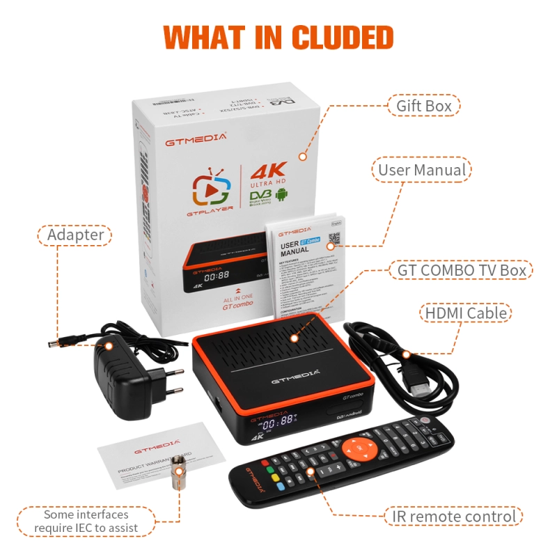 Android TV BOX GT Combo