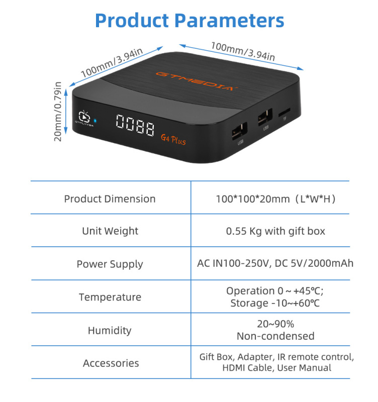 Android TV Box G4 PLUS