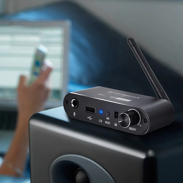 GTMEDIA  DAC Bluetooth 5.2 Audio Receiver Coaxial