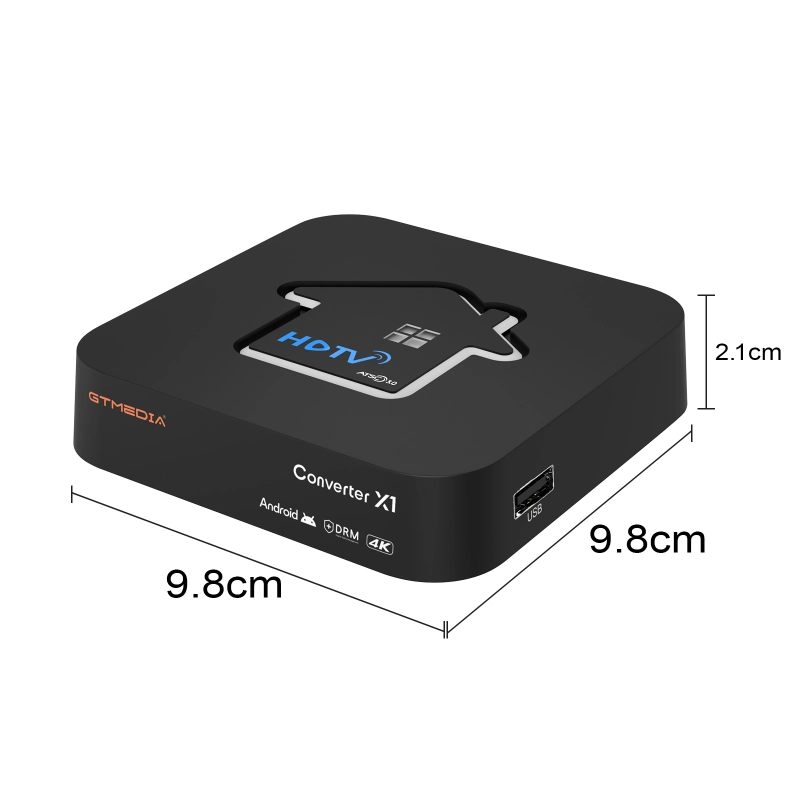 GTMEDIA HDTV Converter X1 (Android TV BOX ATSC3.0)