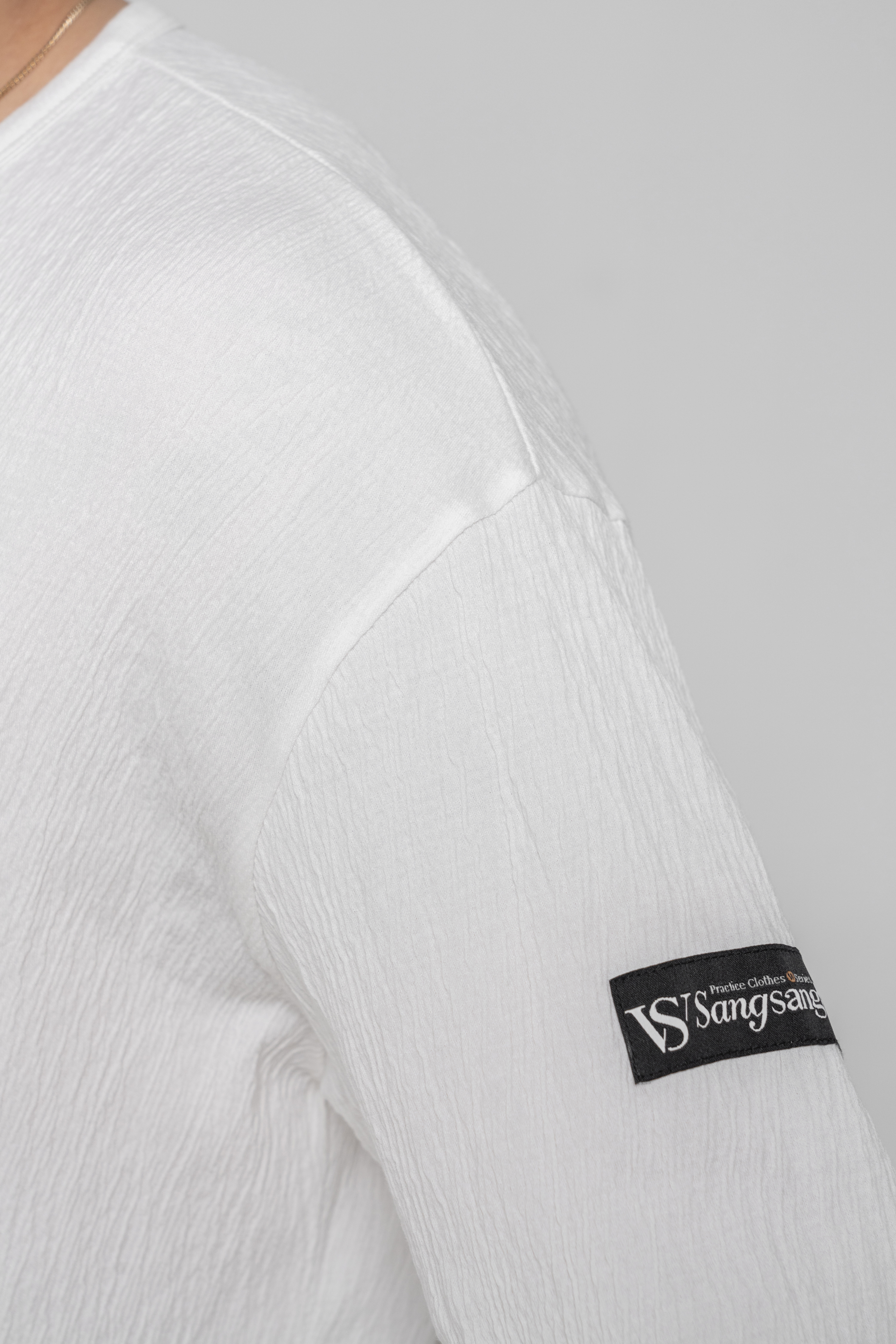 Men's Textured Top (White)