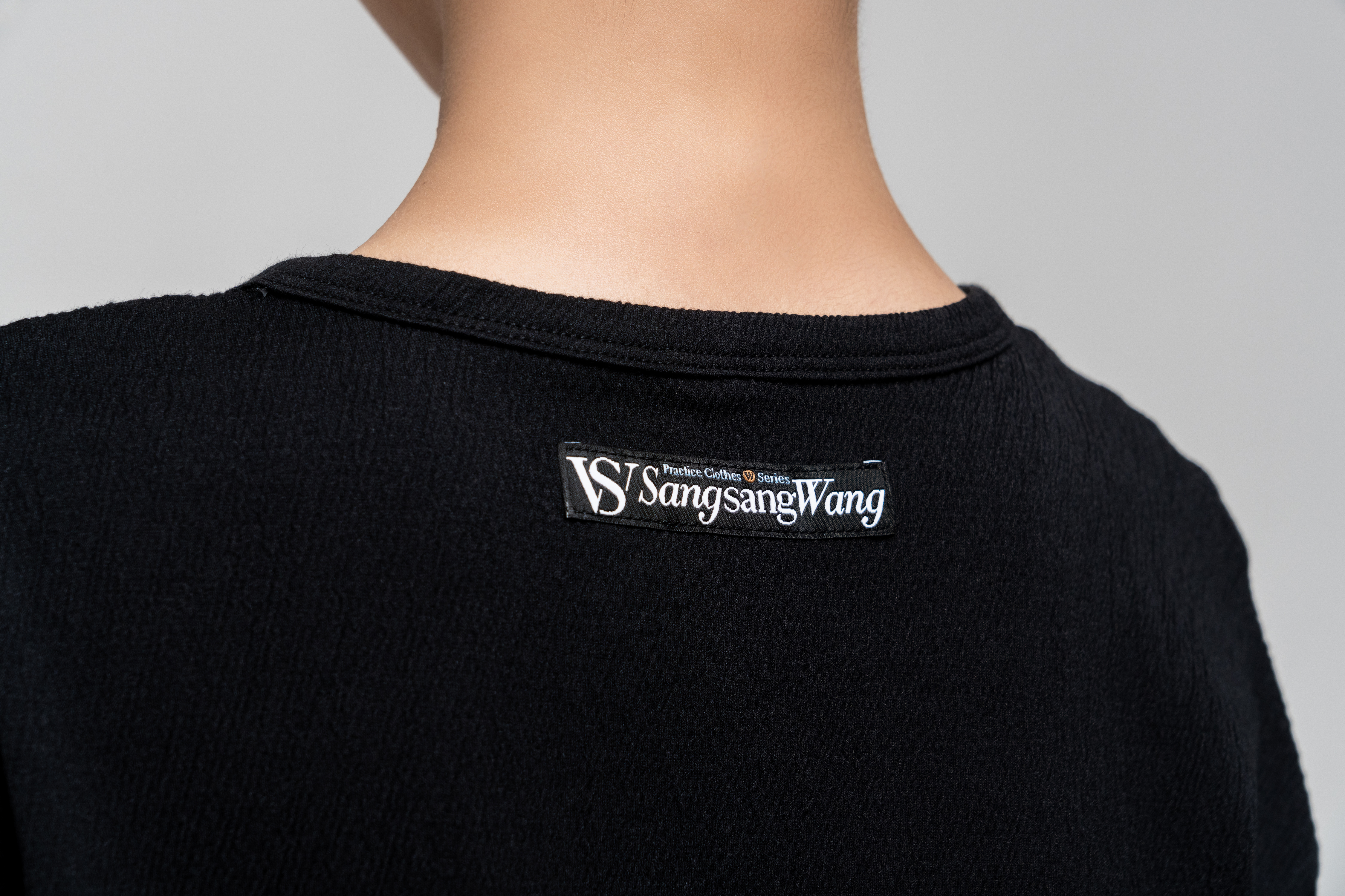 Boy's Textured Top (Black)