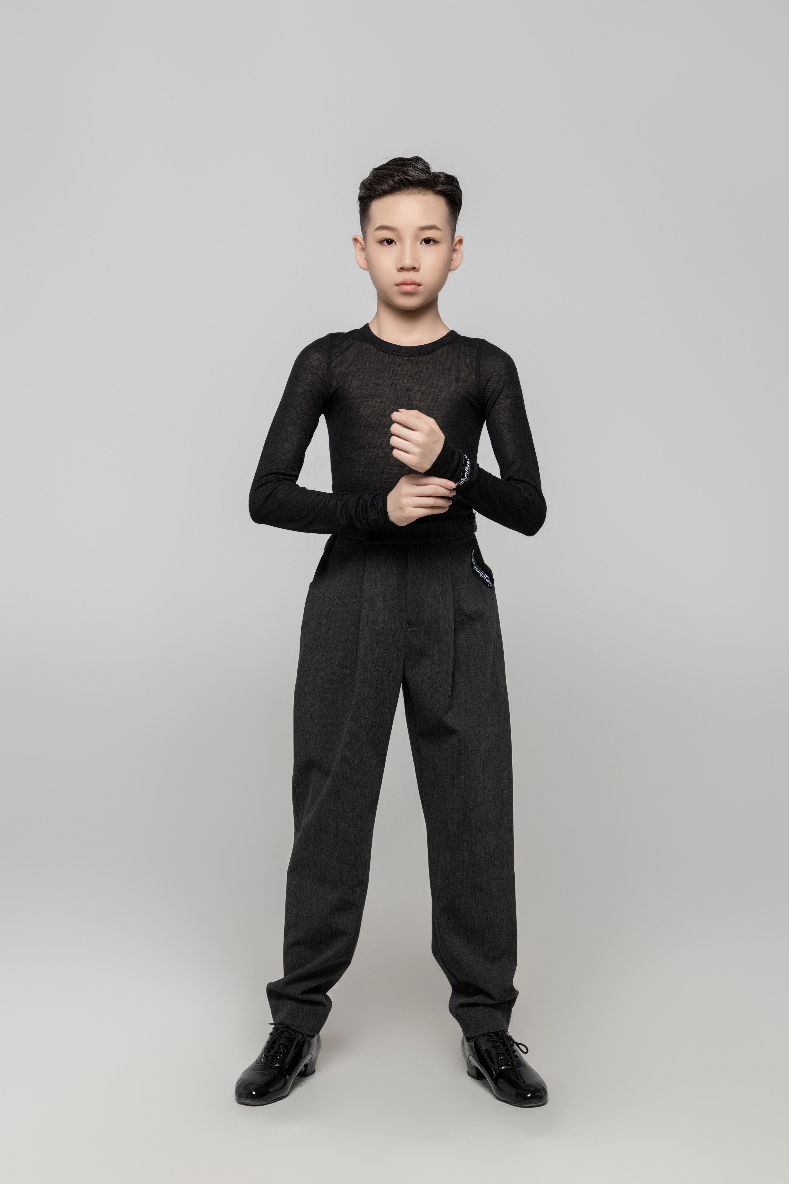Boy's double-rings Cool pants (Navy Blue)