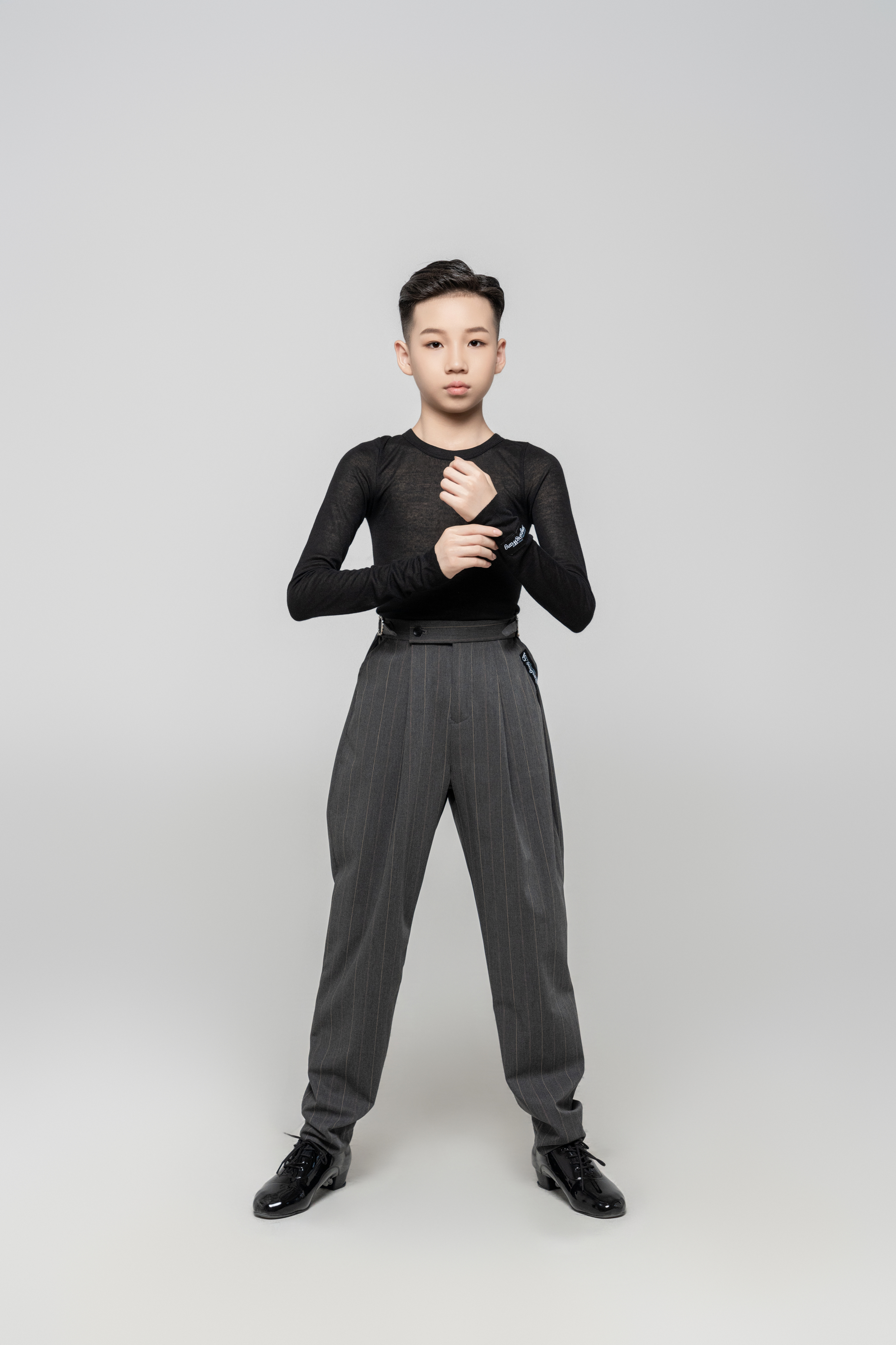 Boy's double-rings Cool pants (Navy Blue)
