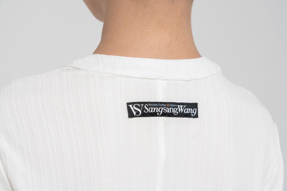 Boy's Beauty Strip Button Top (Black)
