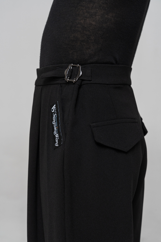 Boy's double-rings Cool pants (Texture Gray)