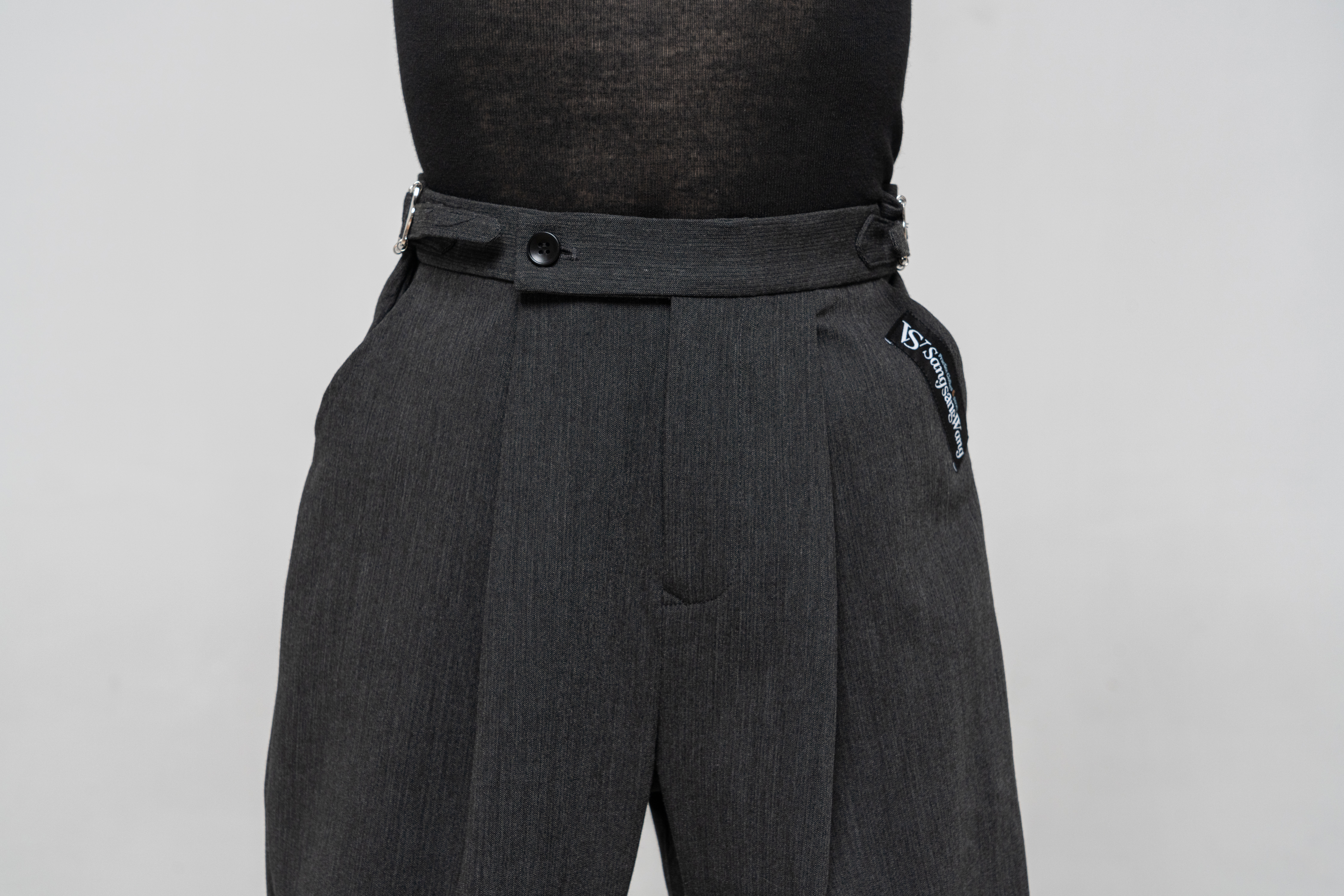 Boy's double-rings Cool pants (Navy Blue)