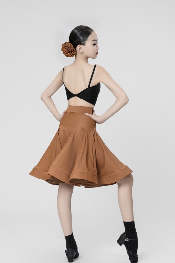 Back tiny twist tie suspender