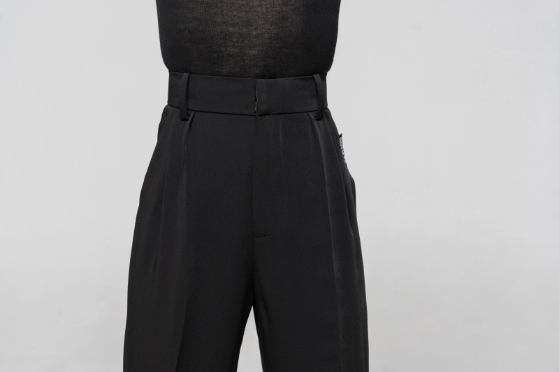 Boy Multipurpose suit trousers(Black)